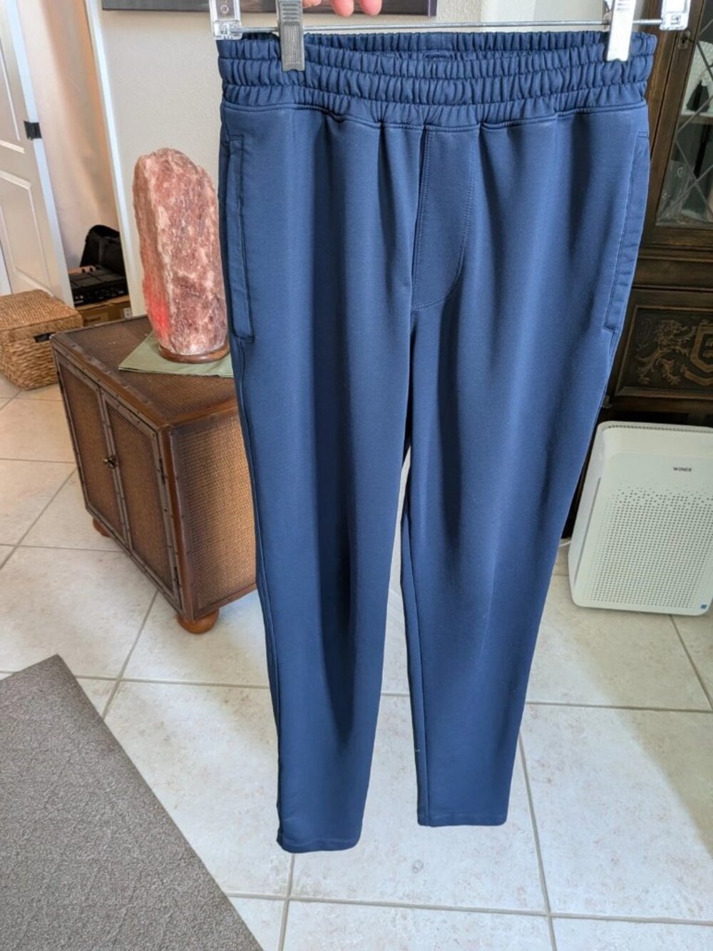Rhone Jogger Mans Small Navy Blue Spar Jogger Pockets